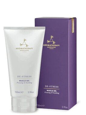 NEW IN BOX Aromatherapy Associates De-Stress Muscle Gel Vegan Cruelty-Free 150ml